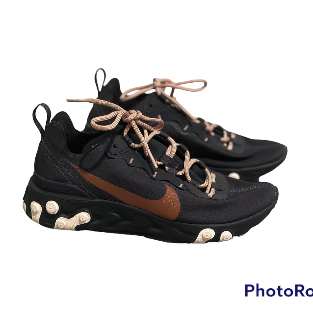 2019 Nike Wmns React Element 55 'Oil Grey